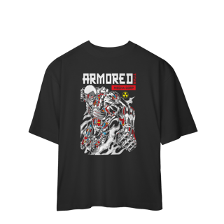 Nome do produto Camiseta Oversized Attack On Titans Mecha