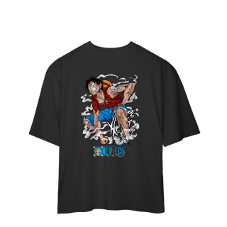 Nome do produto Camiseta Oversized One Piece Monkey D. Luffy Irado