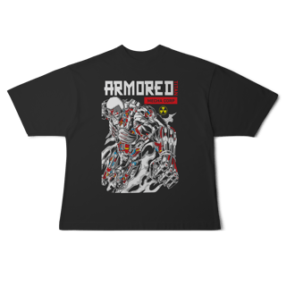 Nome do produto Camiseta Oversized Attack On Titans Mecha