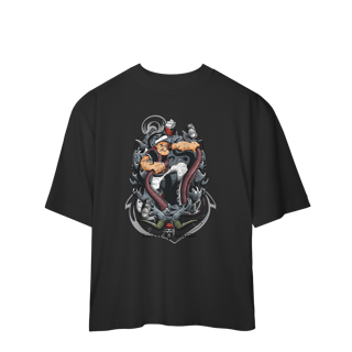 Nome do produto Camiseta Oversized Popeye x Kraken