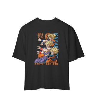 Nome do produto Camiseta Oversized DBZ Kakaroto