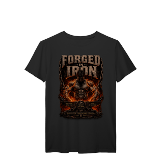 Nome do produto Camiseta Premium Forged in Iron