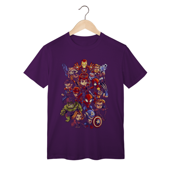 Camiseta Clássica Vingadores