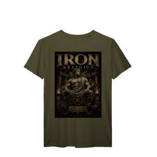 Nome do produto Camiseta Premium Iron Religion