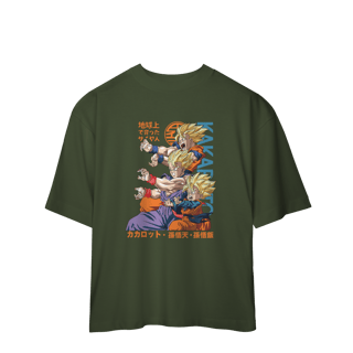 Nome do produto Camiseta Oversized DBZ Kakaroto