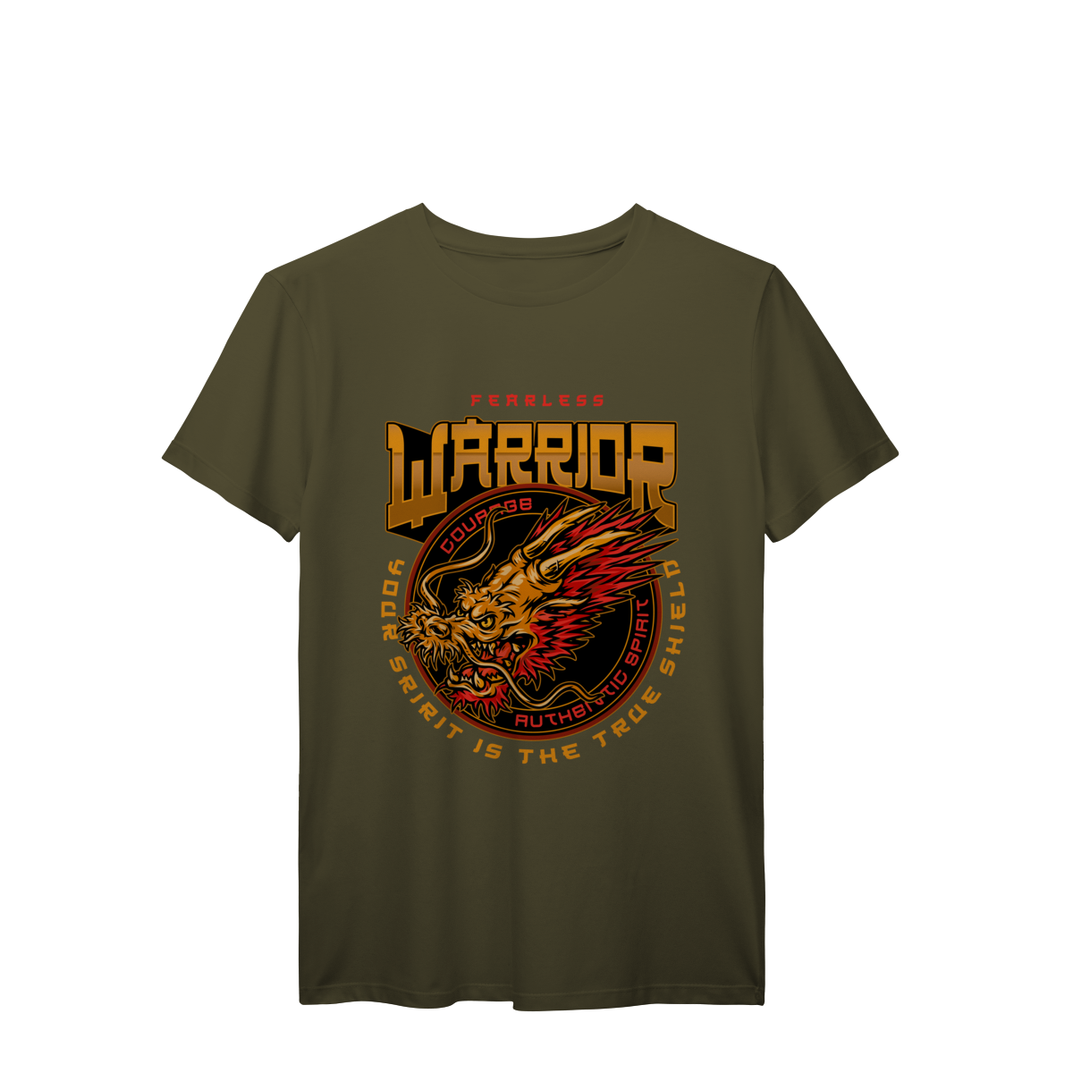 Camiseta Gym Warrior Academia Fitness Musculação Bodybuilding Unissex Premium