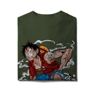 Nome do produto Camiseta Oversized One Piece Monkey D. Luffy Irado