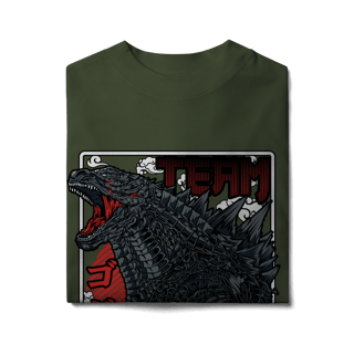Nome do produto Camiseta Oversized Team Godzilla