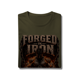 Nome do produto Camiseta Premium Forged in Iron