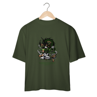 Nome do produto Camiseta Oversized One Piece Roronoa Zoro