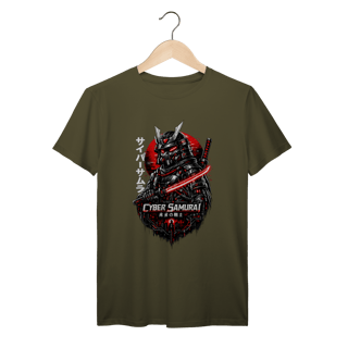 Nome do produto Camiseta Premium Cyber Samurai