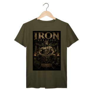 Nome do produto Camiseta Premium Iron Religion