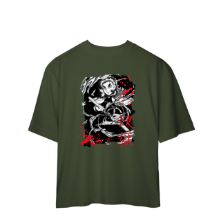 Nome do produto Camiseta Oversized Demon Slayer