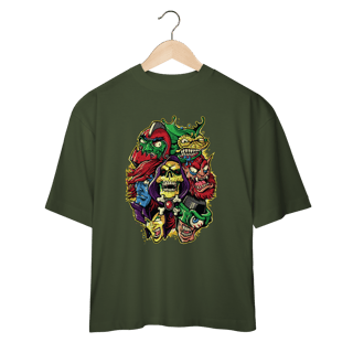 Nome do produto Camiseta Oversized Vilões Mestres Do Universo