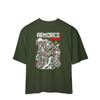Nome do produto Camiseta Oversized Attack On Titans Mecha