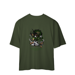 Nome do produto Camiseta Oversized One Piece Roronoa Zoro