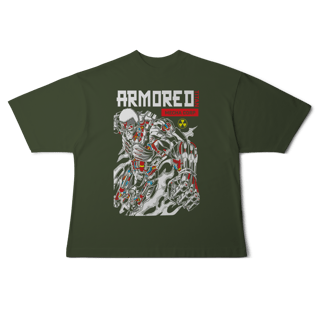 Nome do produto Camiseta Oversized Attack On Titans Mecha