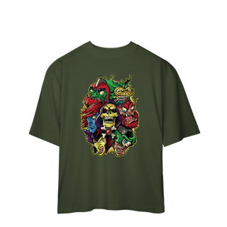 Nome do produto Camiseta Oversized Vilões Mestres Do Universo