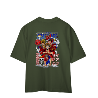 Nome do produto Camiseta Oversized One Piece Monkey D. Luffy