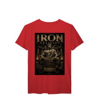 Nome do produto Camiseta Premium Iron Religion