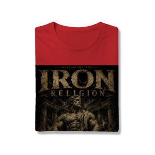 Nome do produto Camiseta Premium Iron Religion
