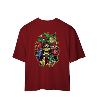 Nome do produto Camiseta Oversized Vilões Mestres Do Universo