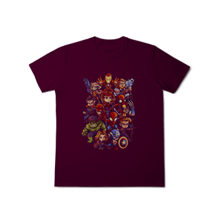 Nome do produto Camiseta Clássica Vingadores