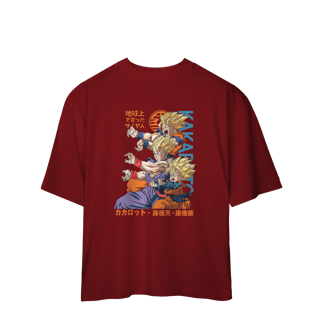 Nome do produto Camiseta Oversized DBZ Kakaroto