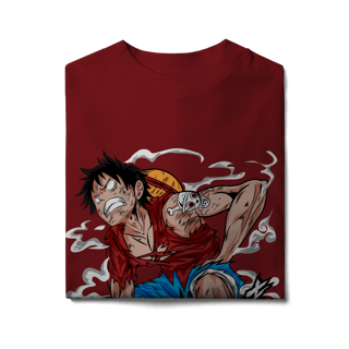 Nome do produto Camiseta Oversized One Piece Monkey D. Luffy Irado