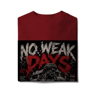 Nome do produto Camiseta Oversized No Weak Days