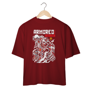 Nome do produto Camiseta Oversized Attack On Titans Mecha