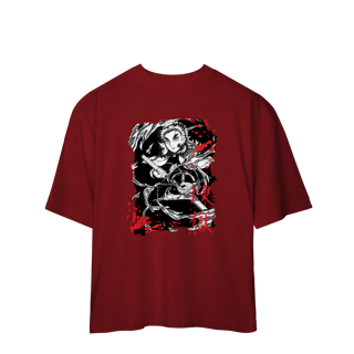 Nome do produto Camiseta Oversized Demon Slayer
