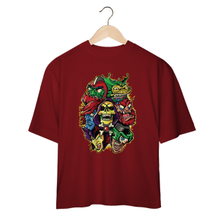 Nome do produto Camiseta Oversized Vilões Mestres Do Universo