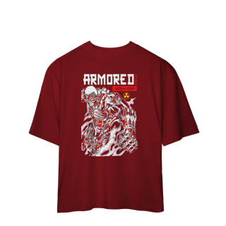 Nome do produto Camiseta Oversized Attack On Titans Mecha