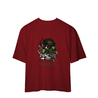 Nome do produto Camiseta Oversized One Piece Roronoa Zoro