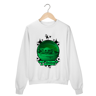 Nome do produtoMoletom Prime Fechado PAI NERD - BABY YODA