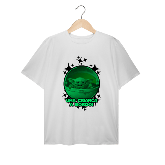 T-Shirt Plus Size PAI NERD - BABY YODA
