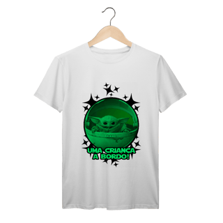 Nome do produtoT-Shirt Prime PAI NERD - BABY YODA