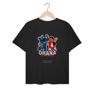 Nome do produtoT-Shirt Plus Size PAI NERD - LILLO & STITCH