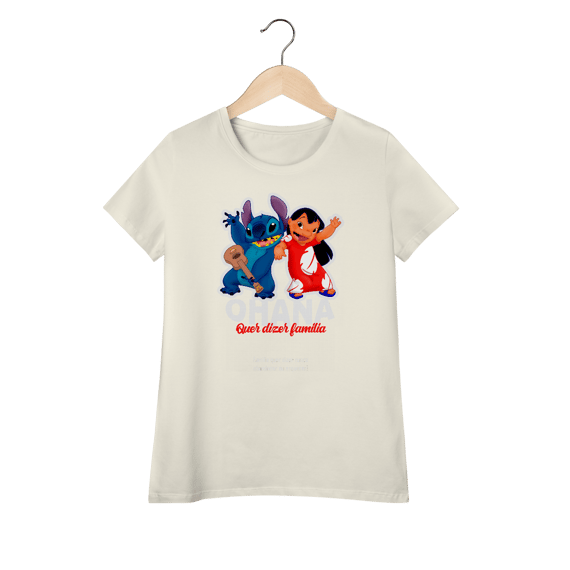 Baby Long Pima PAI NERD - LILLO & STITCH