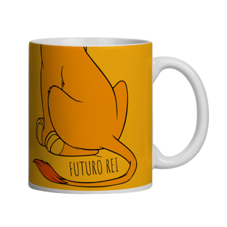 Nome do produtoCaneca PAI NERD - REI LEÃO