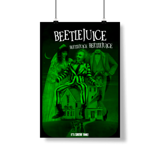 Nome do produtoPoster Retrato VI NA TELINHA - BEETLEJUICE