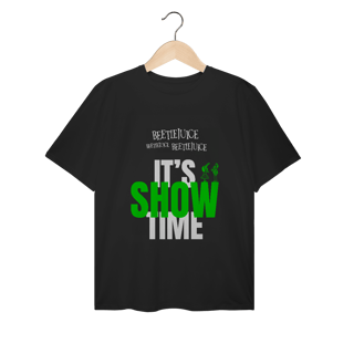 Nome do produtoT-Shirt Plus Size VI NA TELINHA - BEETLEJUICE