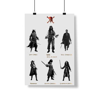 Nome do produtoPoster Retrato VI NA TELINHA - PIRATAS DO CARIBE