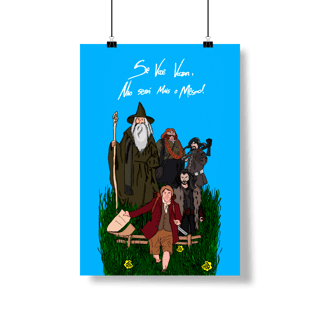Nome do produtoPoster Retrato O HOBBIT - CINECLUBE
