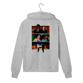 Nome do produtoMoletom Prime Com Zíper PULP FICTION - CINECLUBE