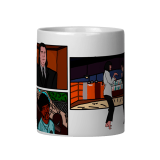 Nome do produtoCaneca PULP FICTION - CINECLUBE