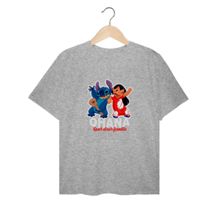 Nome do produtoT-Shirt Plus Size PAI NERD - LILLO & STITCH