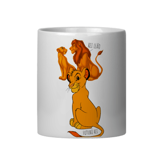 Nome do produtoCaneca PAI NERD - REI LEÃO