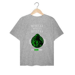 Nome do produtoT-Shirt Plus Size VI NA TELINHA - BEETLEJUICE